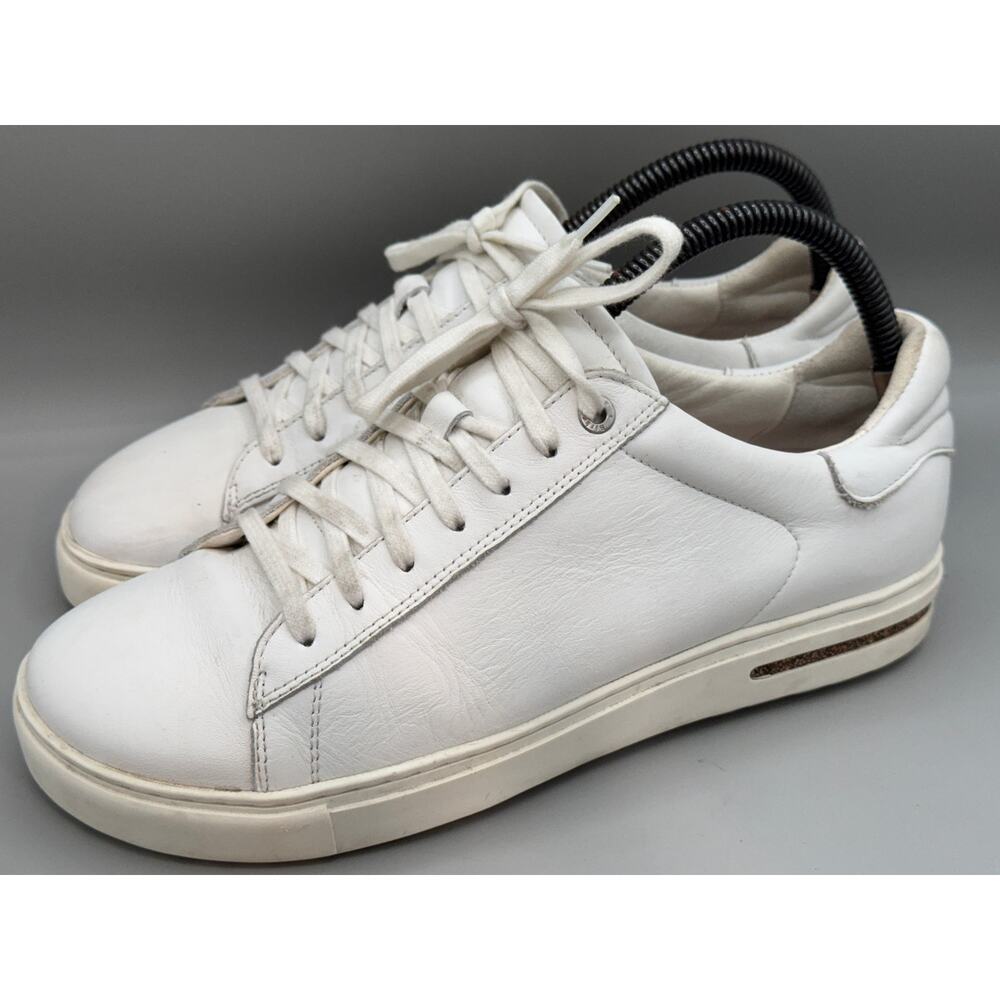 Birkenstock Bend Low White Leather Sneakers